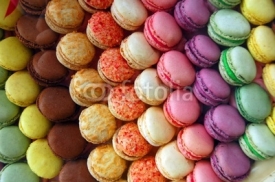 Fototapety macarons délicieux