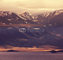 Naklejki Lake in Mongolia