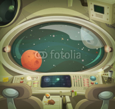 Fototapety Spaceship Interior