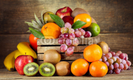 Naklejki fresh fruits