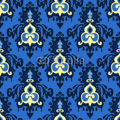Seamless vector ornamental pattern venetian