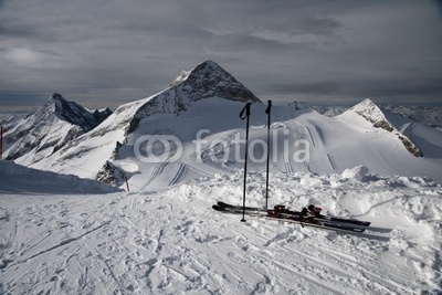Mountain-skiing