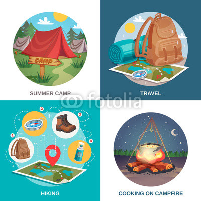 Summer Travel Design Concept