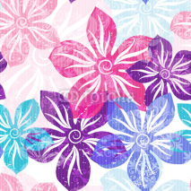 Obrazy i plakaty Seamless floral gentle pattern
