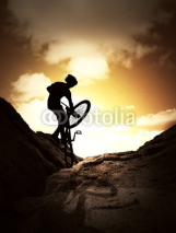 Obrazy i plakaty Extreme bike sport