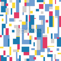 Obrazy i plakaty colorful abstract pattern on white background