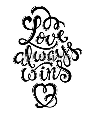 Love always wins