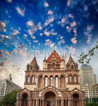 Fototapety Beautiful architectural detail of Boston, MA