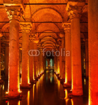 Naklejki Underground Basilica Cistern
