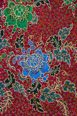 pattern of thai fabric