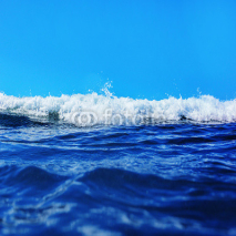 Naklejki sea wave in a detail
