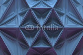 Fototapety Abstract 3d rendering background. Deformed mesh. Fractal like surface. 3D generated objects with detailed polygon subdivision.