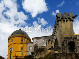 Fototapety the Pena National Palace, Sintra, Portugal