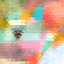 Naklejki bright background of the triangles
