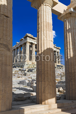Entrance to Acropolis at Athens, Greece