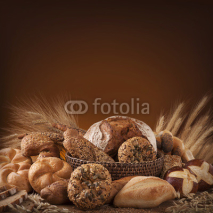 Naklejki Various bread