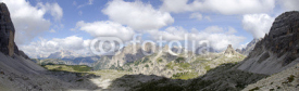 Obrazy i plakaty Panorama der Sextener Dolomiten