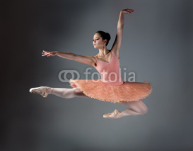 Naklejki Female ballet dancer