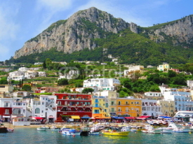 Fototapety Ile de Capri, Italie, Europe