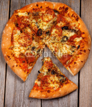 Fototapety Pepperoni Pizza