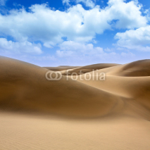 Naklejki Desert dunes sand in Maspalomas Gran Canaria