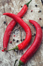 Fototapety sharp spices to dishes-Chilean red pepper