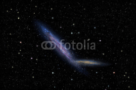 Fototapety Galaxies in collision