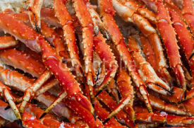 Naklejki Crab meat