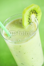 Fototapety Kiwi milk smoothie