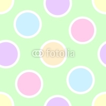 Fototapety Pastel Polka Dots