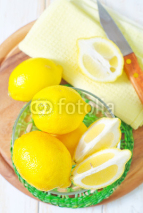 Fototapety fresh lemons