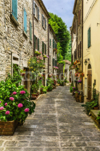 Fototapety  street provincial Italy