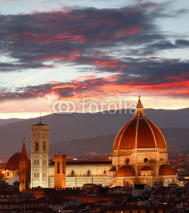 Fototapety Florence cathedral in Tuscany, Italy