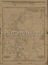 Fototapety Vintage celestial map