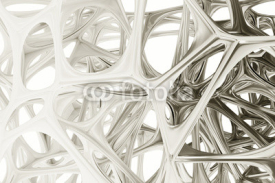 Fototapety Rendering abstract bionic structure