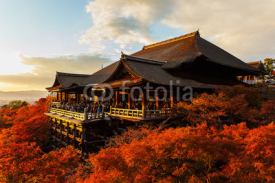 Naklejki Kiyomizu-dera temple in Kyoto
