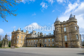 Naklejki Holyrood Palace in Edinburgh, Scotland