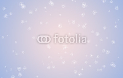 Simple abstract Rose Quartz and Serenity colored background with white flowers. Soft pink and blue spring background, concept of colors.