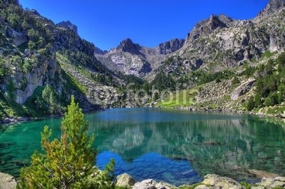 Lac de montagne