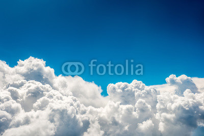 Blue clouds and sky