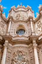 Naklejki Cathedral of Our Lady in Valencia, Spain