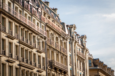 Exterior of a historical townhouse in Paris