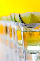 Naklejki tequila , lime and salt