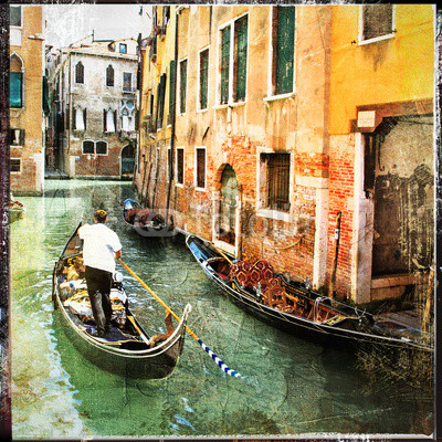 Romantic Venice, artistic picture