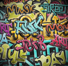 Graffiti grunge background