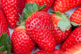 Naklejki Juicy strawberries