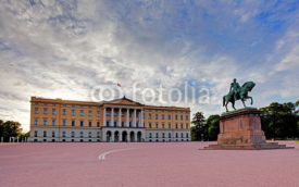 Fototapety Royal Palace (Slottet) in Oslo,  Norway