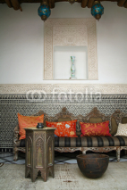 Naklejki Maroc : salon oriental (mélange contemporain et ancien) #3