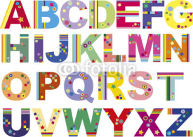 Fototapety alphabet
