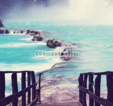 Naklejki Waterfall in Mexico